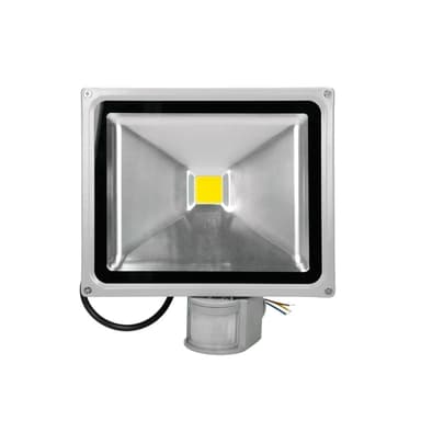 4 x LED-valonheitin + tunnistin 30W viileä valkoinen