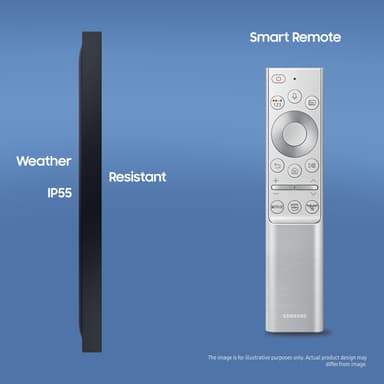 Samsung 55" LST7T The Terrace 4K QLED älytelevisio (2023)