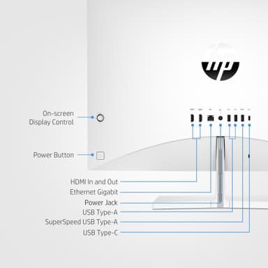 HP Pavilion 24 i5-13/8/512 23.8" AIO pöytätietokone