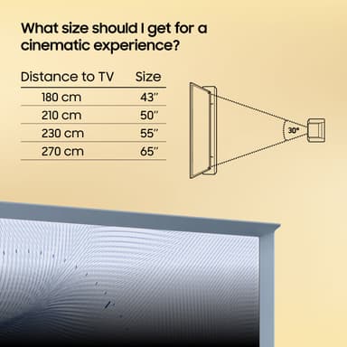 Samsung 50" LS01B The Serif 4K QLED älytelevisio (2023/sininen)