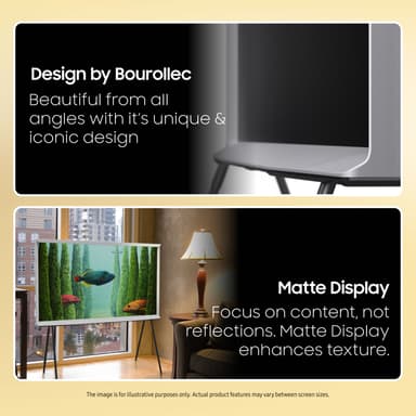 Samsung 50" LS01B The Serif 4K QLED älytelevisio (2023/sininen)