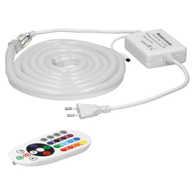 Neon LED-nauha 1 m, RGB, vedenpitävä - 60 LEDiä per metri.