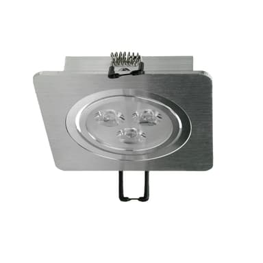 ECD Germany 5er Pack LED upotettava valonheitin 3W 230V 255 Lumen