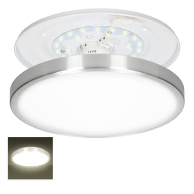 LED-kattovalaisin, neutraali valkoinen, 12W pyöreä