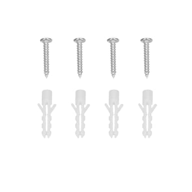 ECD Germany 5 x LED-kattovalaisin 12W Ø 30 cm pyöreä 725 lumenia 220-240V