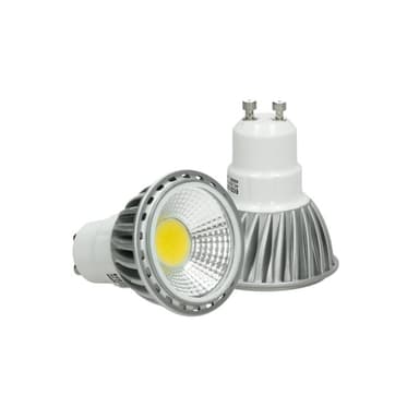 ECD Germany 4-pack - 6W - GU10 LED Spot korvaa - 30W Halogeeni - 220-240V 60°