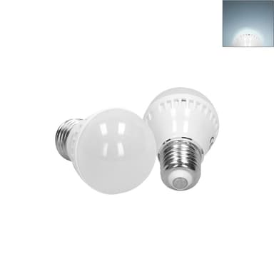 ECD Germany 8-pack E27 LED-lamppu 7W - korvaa 55W hehkulampun - viileän
