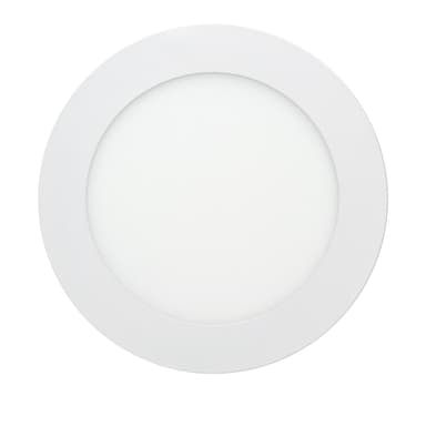 LED-paneeliin upotettava valonheitin 9W, viileän valkoinen, pyöreä