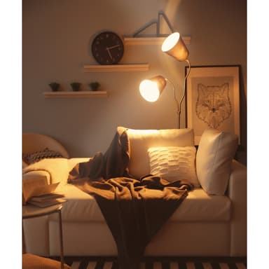 LED-lamppu E27, viileän valkoinen, 7W
