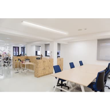 LED-kattovalaisin 36W, 120 cm, viileän valkoinen