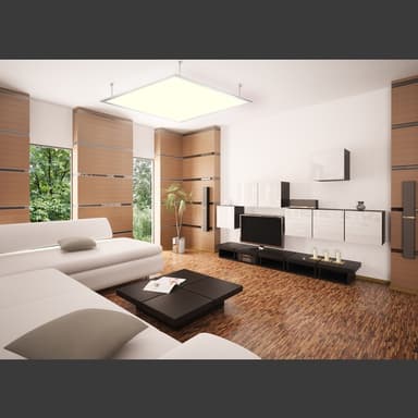 ECD Germany LED-paneeli 36W - 60 x 60 cm - 3-pack - Ultraslim Thin - SMD 3014 -