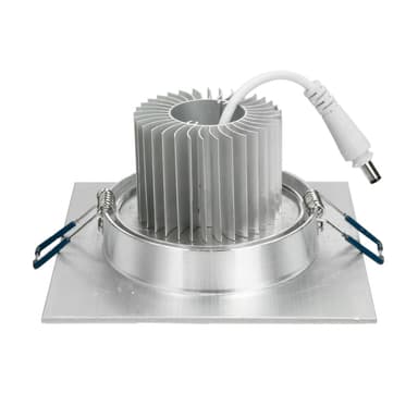 ECD Germany 6 kpl LED upotettavat valonheittimet 5W 230V - kulmikas - 334