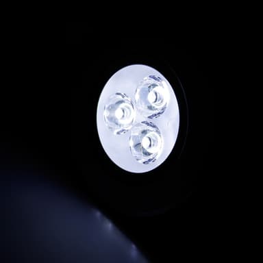 ECD Germany 2er Pack LED upotettava valonheitin 3W 230V 226 Lumen