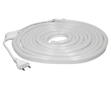 Neon LED-nauha 5 m, neutraali valkoinen, vedenpitävä - 120 LEDiä per metri.