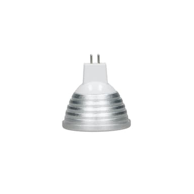 5 x LED spot RGB MR16 3W + kaukosäädin + kaukosäädin