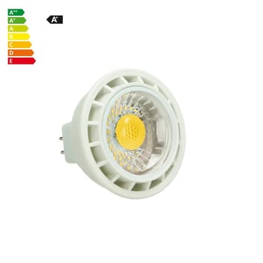 LED-spotti MR16 COB, lämmin valkoinen, 3W