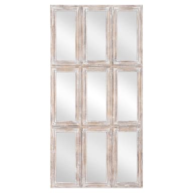 Womo-Design Wall Mirror Shabby Chic 80x160cm, ainutlaatuinen, käsintehty peili