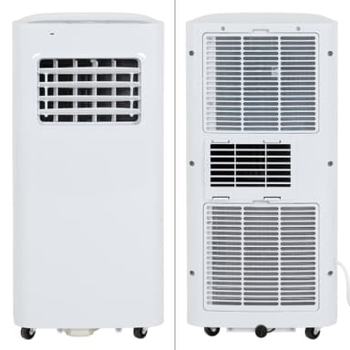 ECD Germany MOBILE Ilmastointi 4IN1, ilmajäähdytin 7000 BTU 2KW, hiljainen, 3