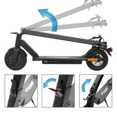 B-Ware Kaupunki Explorerin® E-Scooter sähkö skootteri katulaillinen StVZO