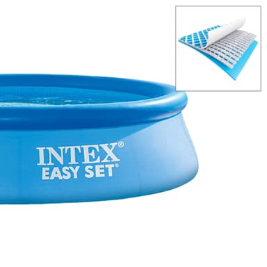 ECD Germany Intex-perheallas 244 x 61 cm: n uima-allas pyöreä lastenallas
