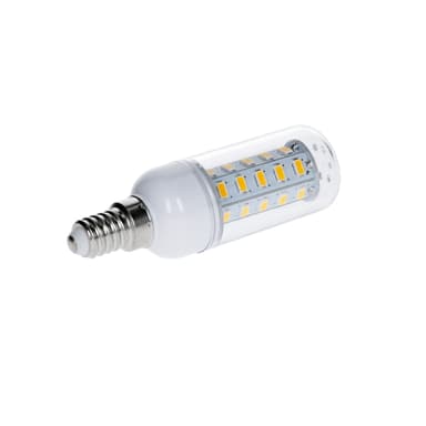 LED-lamppu E14, viileänvalkoinen, maissintähkän muotoinen 7W