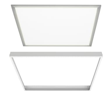 LED-paneelikehys 60x60 cm, neutraali valkoinen, 36W, sis. muuntajan ja