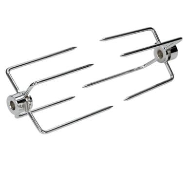 Sähkögrillin moottori 4W 220-240 V, jossa on 2 kpl lihakiristintä ja neljä