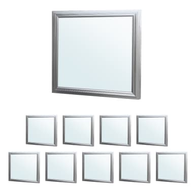 ECD Germany LED-paneeli 12W 30x30 cm - 10-pack - Ultraslim Thin - SMD 3014 -