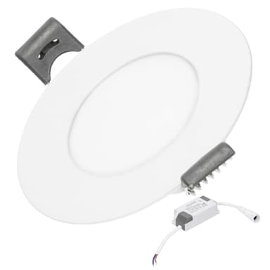 LED-paneeli upotettava valonheitin 3W, viileän valkoinen, pyöreä