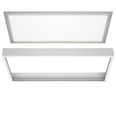 LED-paneelikehys 60x30 cm, lämmin valkoinen, 18W, sis. muuntajan ja