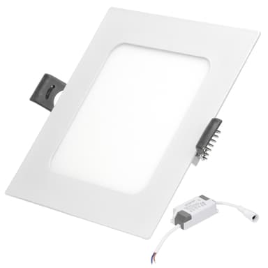 ECD Germany 6-pack LED upotettava valonheitin 6W - paneelikattovalaisin