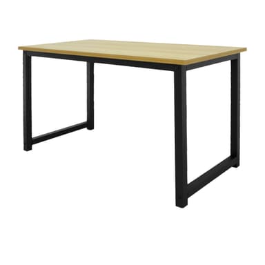 ML-Design työpöytä moderni muotoilu, 120 x 60 x 75 cm, vaahtera musta