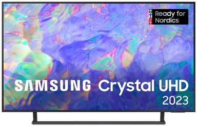 Samsung 43" CU8575 4K LED älytelevisio (2023)