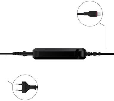 Unisynk 100W USB-C Laptop laturi kannettavalle