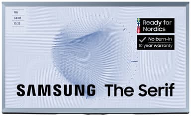 Samsung 55" LS01B The Serif 4K QLED älytelevisio (2023/sininen)