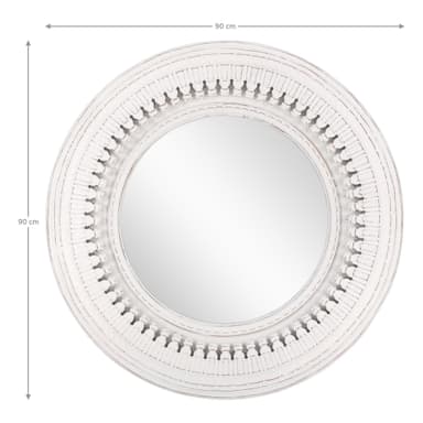 Womo-Design Wall Mirror ainutlaatuinen käsintehty peili massiivi puinen runko