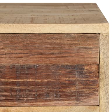 Womo-Design Wine kaappi lasi ja laatikko, 50x95x40cm, ainutlaatuinen,