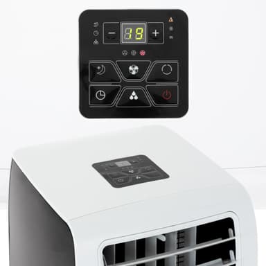 Siirrettävä ilmastointilaite 4in1 poistoilmaletkulla 9000 BTU 2.6kW sis.