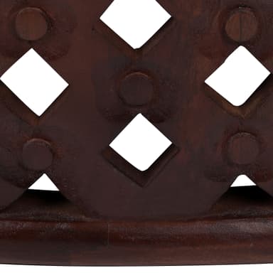 WOMO-DESIGN-sohvapöytä Ø 100 x 45 cm pyöreä, luonto, ainutlaatuinen, käsintehty