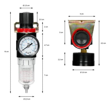 Paineilman vedenerotin 1/4""""