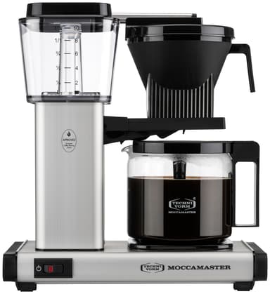 Moccamaster Kahvinkeitin 53750 (Matt Silver)