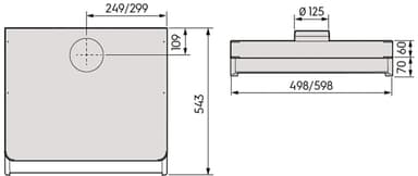 Savo FV-8306-W liesikupu 60 cm valkoinen