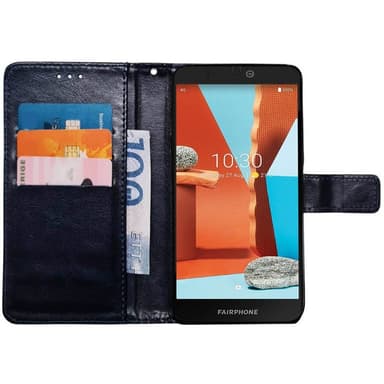 Lompakkokotelo 3-kortti Fairphone 3 Plus - Tummansininen