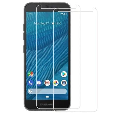2-Kpl Karkaistu lasi näytönsuoja Fairphone 3