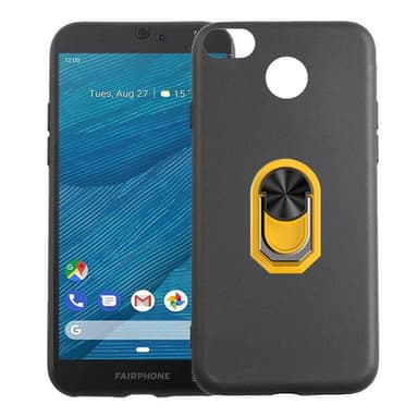 TPU sormuskotelo Fairphone 3 - Keltainen