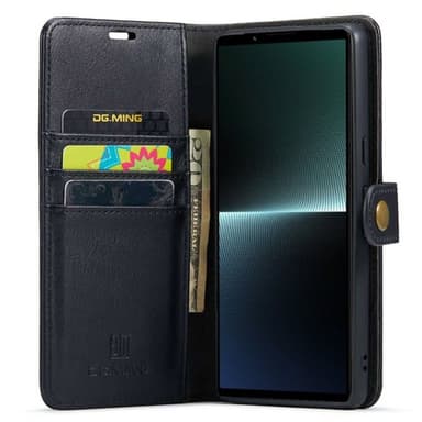 Lompakkokotelo DG-Ming 2i1 Sony Xperia 1 V - Musta