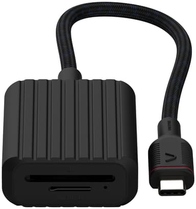 Unysink USB-C to Memory Card adapteri 10381 (musta)