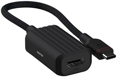 Unysink USB-C – HDMI adapteri 10377 (musta)