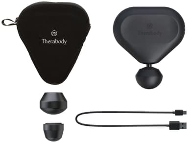 Theragun Mini 2.0 hierontalaite by Therabody (musta)