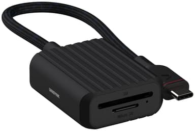 Unysink USB-C to Memory Card adapteri 10381 (musta)